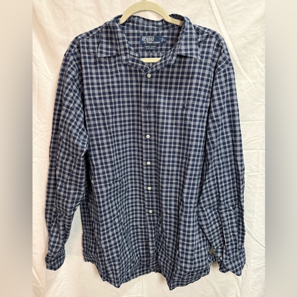Ralph Lauren Other - Polo Ralph Lauren Men’s Plaid Button Down Shirt XL Lowell Sport Cotton